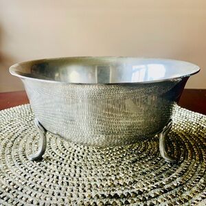 STIEFF Pewter Footed Bowl Williamsburg Vintage❣️